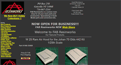 Desktop Screenshot of fabresinworks.com